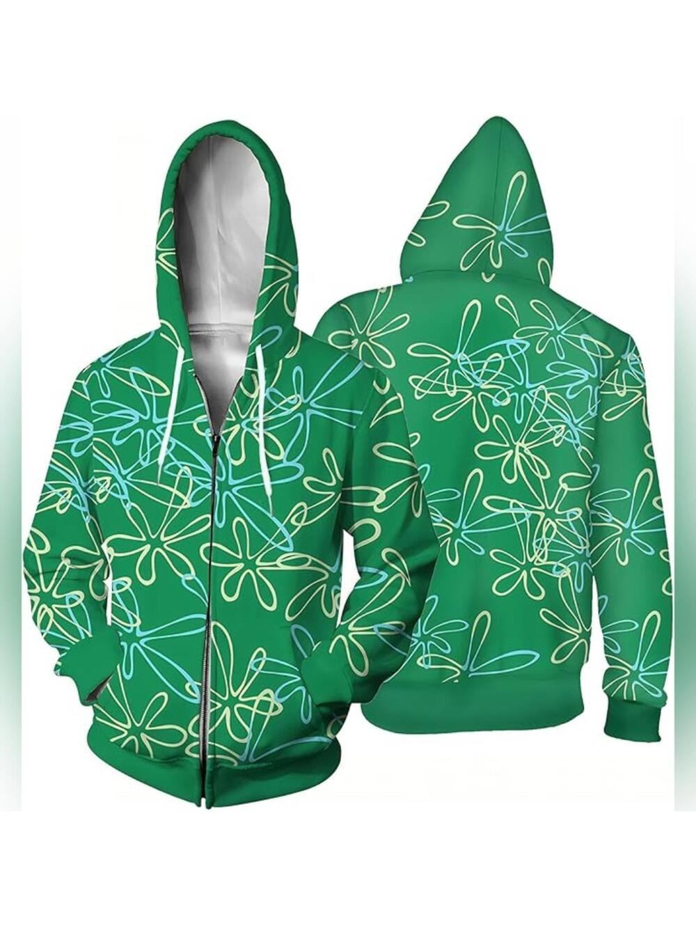 NWT FINASKASU Women's Cosplay Zip Up Hoodie Sweatshirt, Small